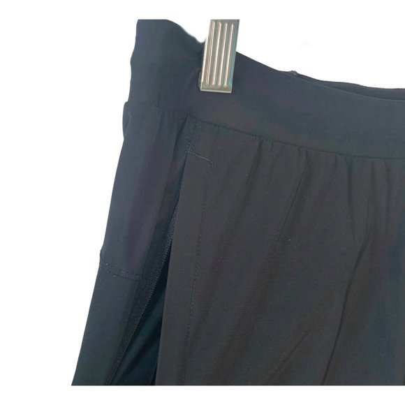 •SOLD•LULULEMON Black Men's Zip-Hem Elastic Waist Surge Running Joggers Medium - Picture 5 of 9